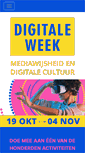Mobile Screenshot of digitaleweek.be